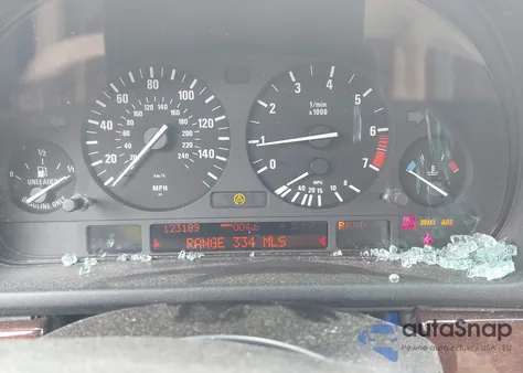 2003 BMW 525Ia z USA, uszkodzony, nr VIN WBADT43413G031913